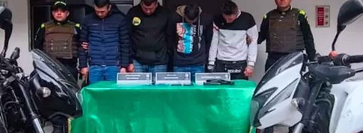 Operativo contra los 'Motoladrones' en Bogotá: cuatro detenidos en flagrancia